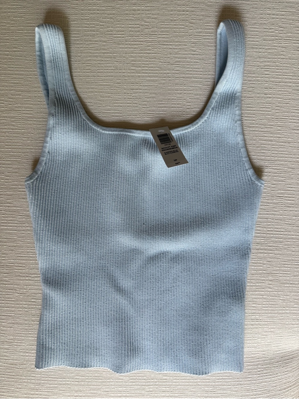 Aritzia Scult Knit Squareneck Tank Small
